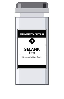 Selank 5mg vial